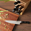 Gourmet, 12-pc, Knife block set, natural, small 5