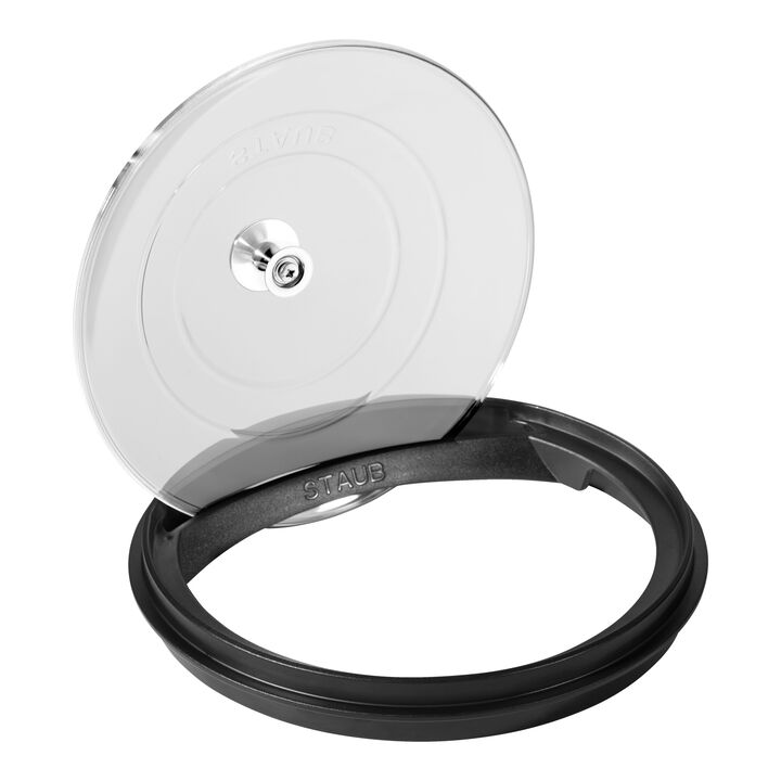 Buffet lid 26 cm, Glass, large 1