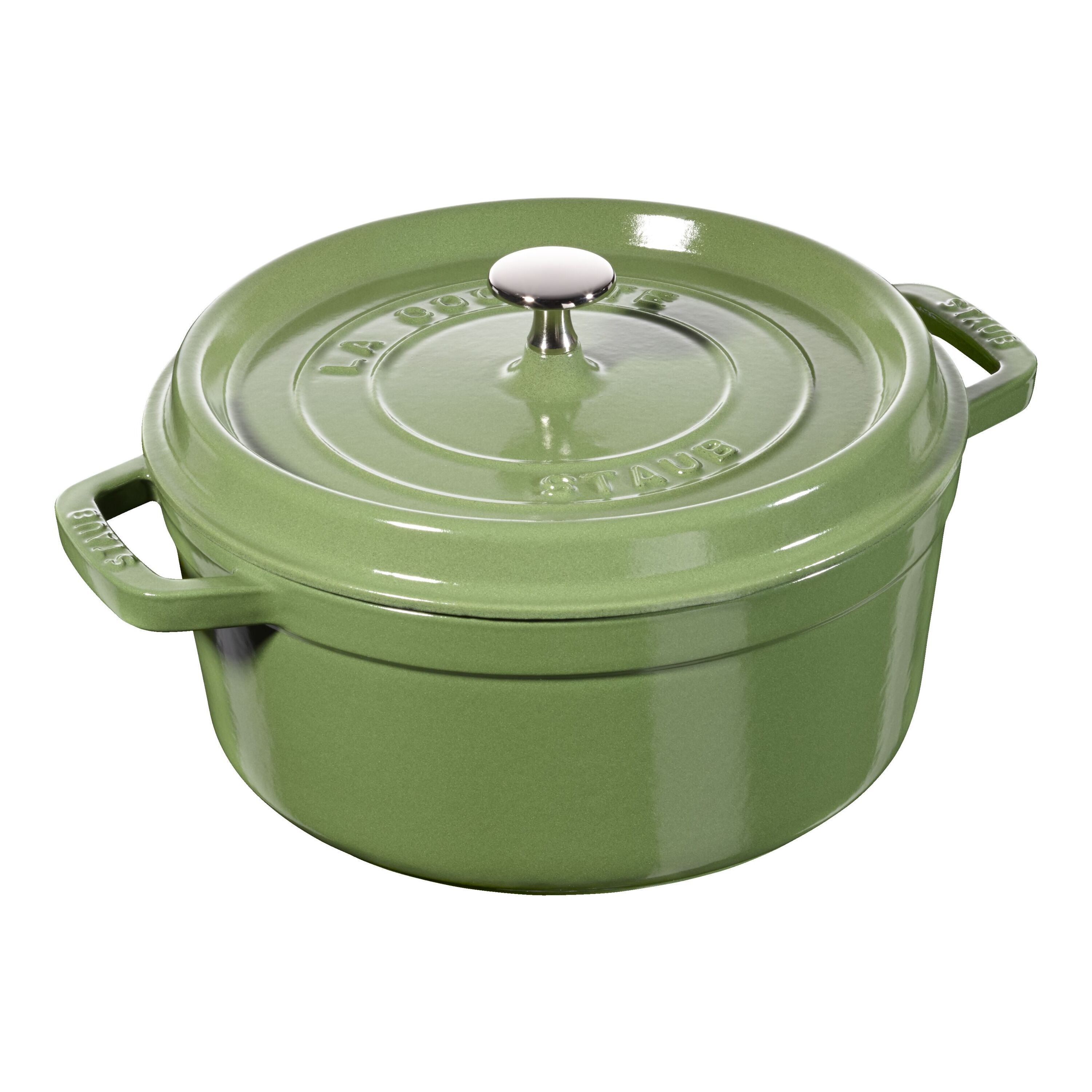 Staub La Cocotte 3.7 l cast iron round Cocotte, pistachio - Visual Imperfections