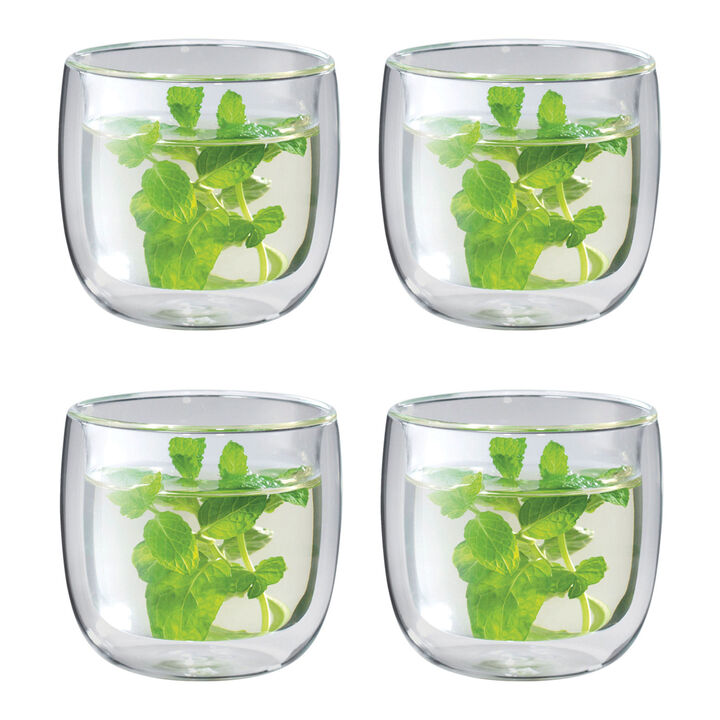 Sorrento, 4-pc Tea Glass Set, Double Wall , large 1