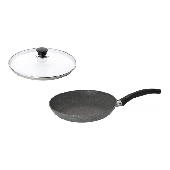 フェラーラ 26cm フライパン/ ガラス蓋セット, large 1