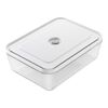 Fresh & Save, Vacuum fridge box, glass, grey, small 1