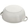 La Cocotte, 3.6 l cast iron round French oven, white truffle - Visual Imperfections, small 4