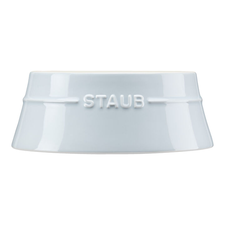 Ceramique, Pet Bowl 800 ml, ceramic, light blue, large 2