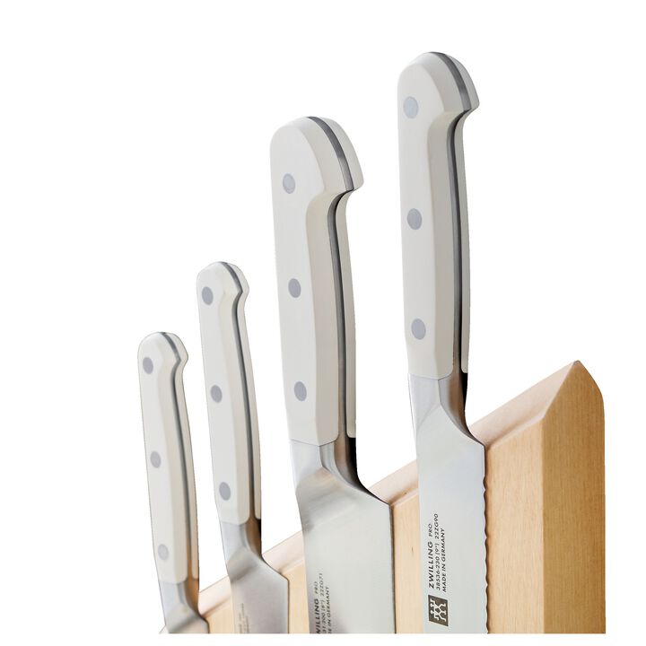 Pro le blanc, 5-pc, Knife block set, Natural, large 4