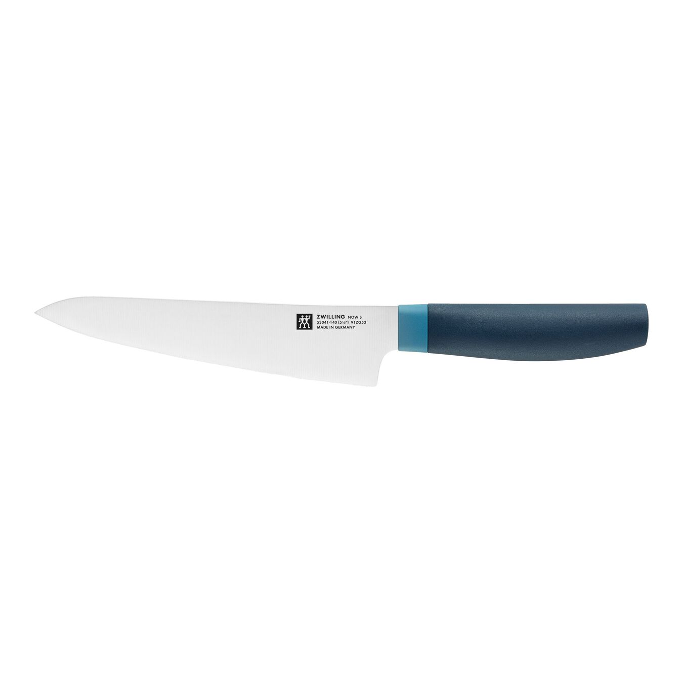 Coltello Chef compact liscio - 14 cm, blu,,large 1