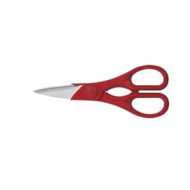 Stainless steel Multi-purpose shears red