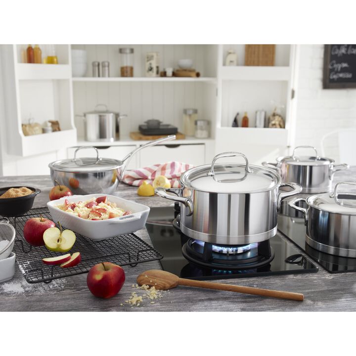 Atlantis 7, Bratentopf mit Deckel 24 cm, 18/10 Edelstahl, large 2