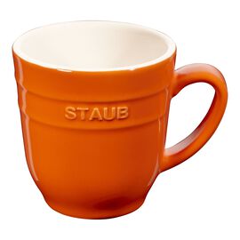 Staub Ceramique, 350 ml Ceramic Mug orange