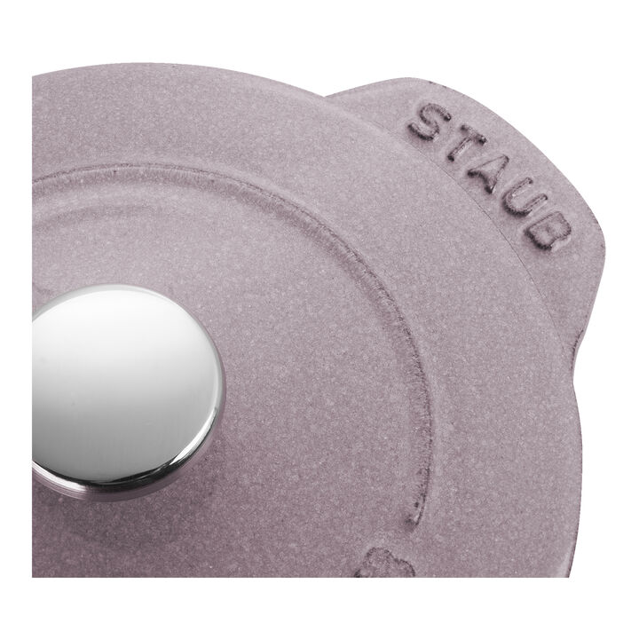 鋳物ホーロー鍋, ラ・ココット de GOHAN 12 cm, ラウンド, シフォンローズ, 鋳鉄, large 4