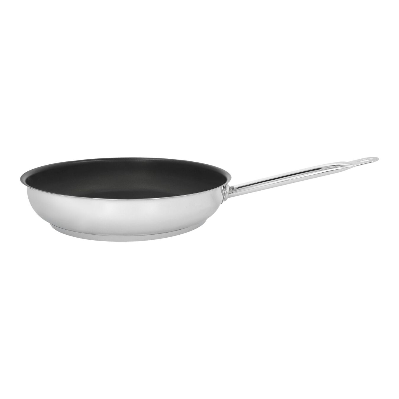32 cm 18/10 Stainless Steel Frying pan silver-black,,large 1