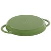 round, Grill pan, lime green,,large