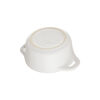Ceramique, Mini cocotte rotonda - 10 cm, bianco puro, small 4