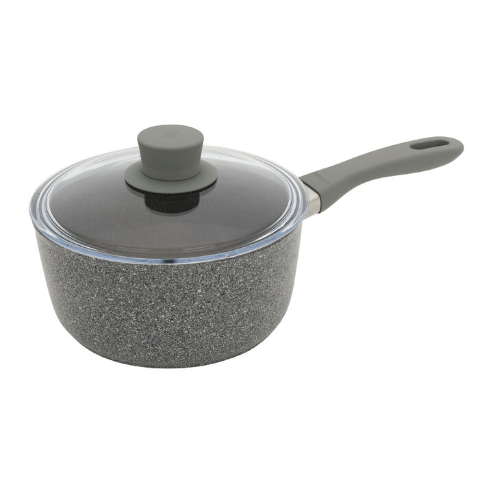 Parma Plus, 2.9 qt Nonstick Saucepan With Lid, Aluminum , large 1