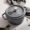 La Cocotte, 16 cm round Cast iron Cocotte graphite-grey, small 5