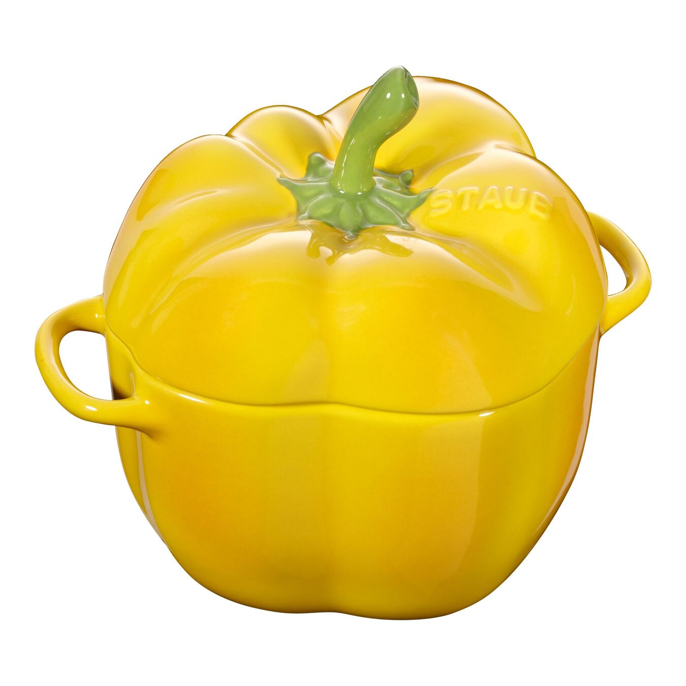 450 ml ceramic pepper Cocotte, yellow,,large 1