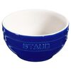 Ceramique, 14 cm round Ceramic Bowl dark-blue, small 1