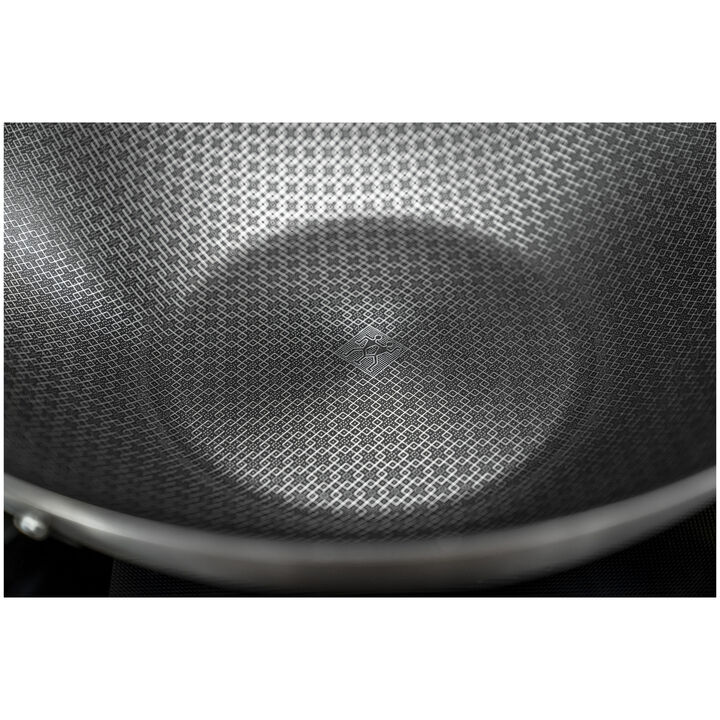 Wok Joy Plus 30cm Con Coperchio - Acciaio Con Rivestimento Antiaderente, Per Induzione E Tutti I Fuochi - Foto 8