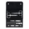 CLASSIC, 5-pc, Leather Snap Fastener Case, Black Matte, small 1