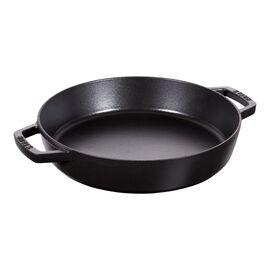 Staub Pans, フライパン 26 cm, 鋳鉄, ブラック