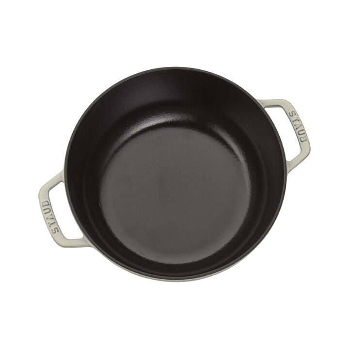 Cast Iron, 3.75 qt, Essential French Oven, white truffle, large 3