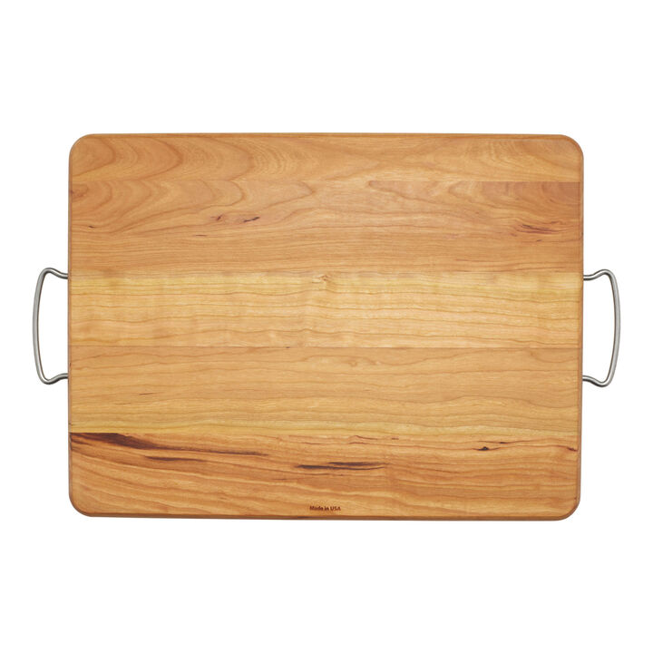 19.5-inch x 15-inch Cutting Board, Cherry , large 2