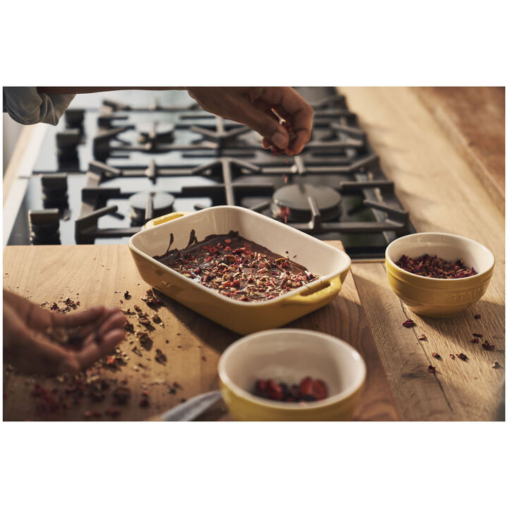 Ceramique, レクタンギュラーディッシュ 14 cm, セラミック, large 2