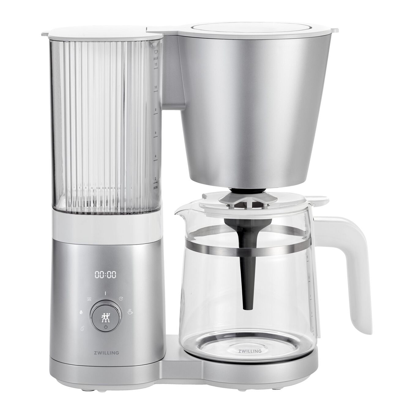 Kaffemaskin, Plast | Silver-Vit | EU,,large 1