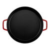 Cast Iron, 13-inch, Double Handle Fry Pan, Cherry, small 8