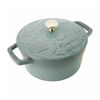 鋳物ホーロー鍋, ココット オーシャン 20 cm, ラウンド, ユーカリ, 鋳鉄, small 1