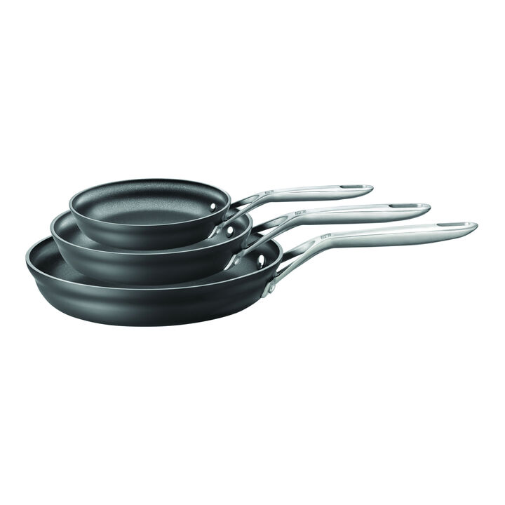 Motion, 3 Piece aluminum frying pan set, large 1