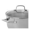Clad H3, 6 qt, Stainless Steel, Dutch Oven With Glass Lid, small 5
