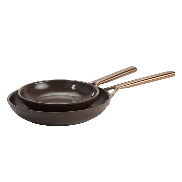 Milano, 2-pc, Aluminum, Non-stick, Frying Pan Set, large 1