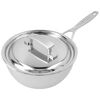 Industry 5, Sauteuse avec couvercle 20 cm, Inox 18/10, small 4