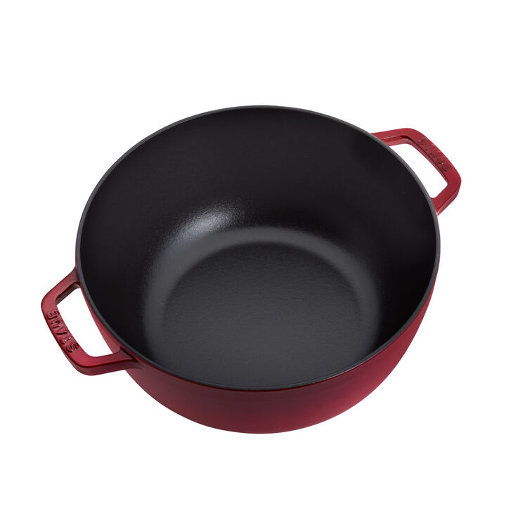 Cast Iron, 5.25 qt, Essential French Oven, cherry, large 4
