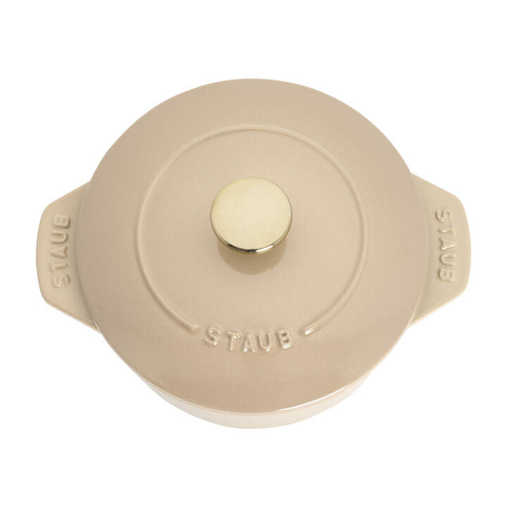 Cast Iron, 1.5 qt, Petite French Oven, sesame, large 4