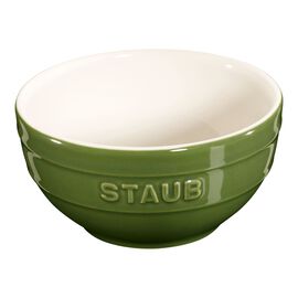 Staub Ceramique, Skål 14 cm, Ceramic, Basilika-Grön