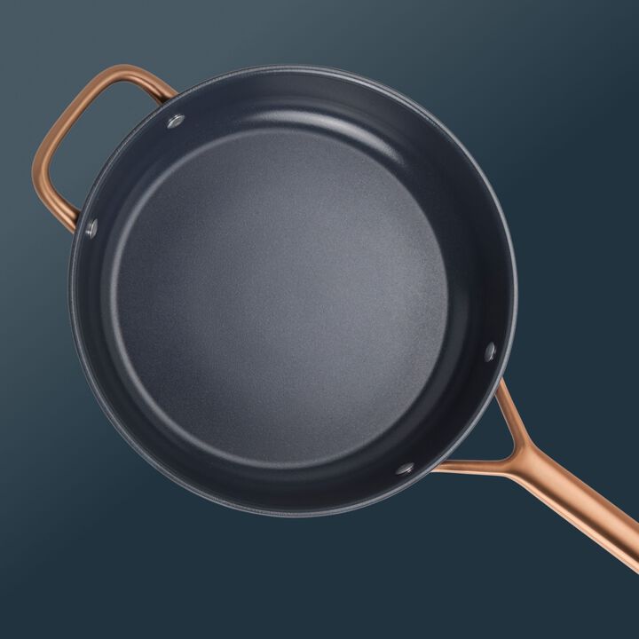 Milano, Sautepande Med glaslåg 28 cm, Aluminium, large 3