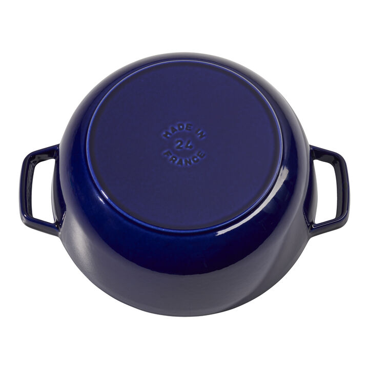 Cast Iron, 3.75 qt, Essential French Oven, dark blue, large 4