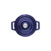 鋳物ホーロー鍋, ピコ・ココット 10 cm, ラウンド, グランブルー, 鋳鉄, small 1