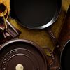 Pans, Bratpfanne Traditionell 28 cm, rund, Chocolate, Gusseisen, small 2