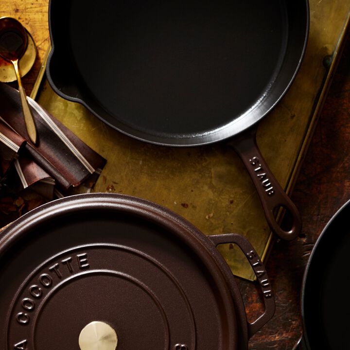Pans, Padella Tradizionale - 28 cm, ghisa, Nero opaco, large 2