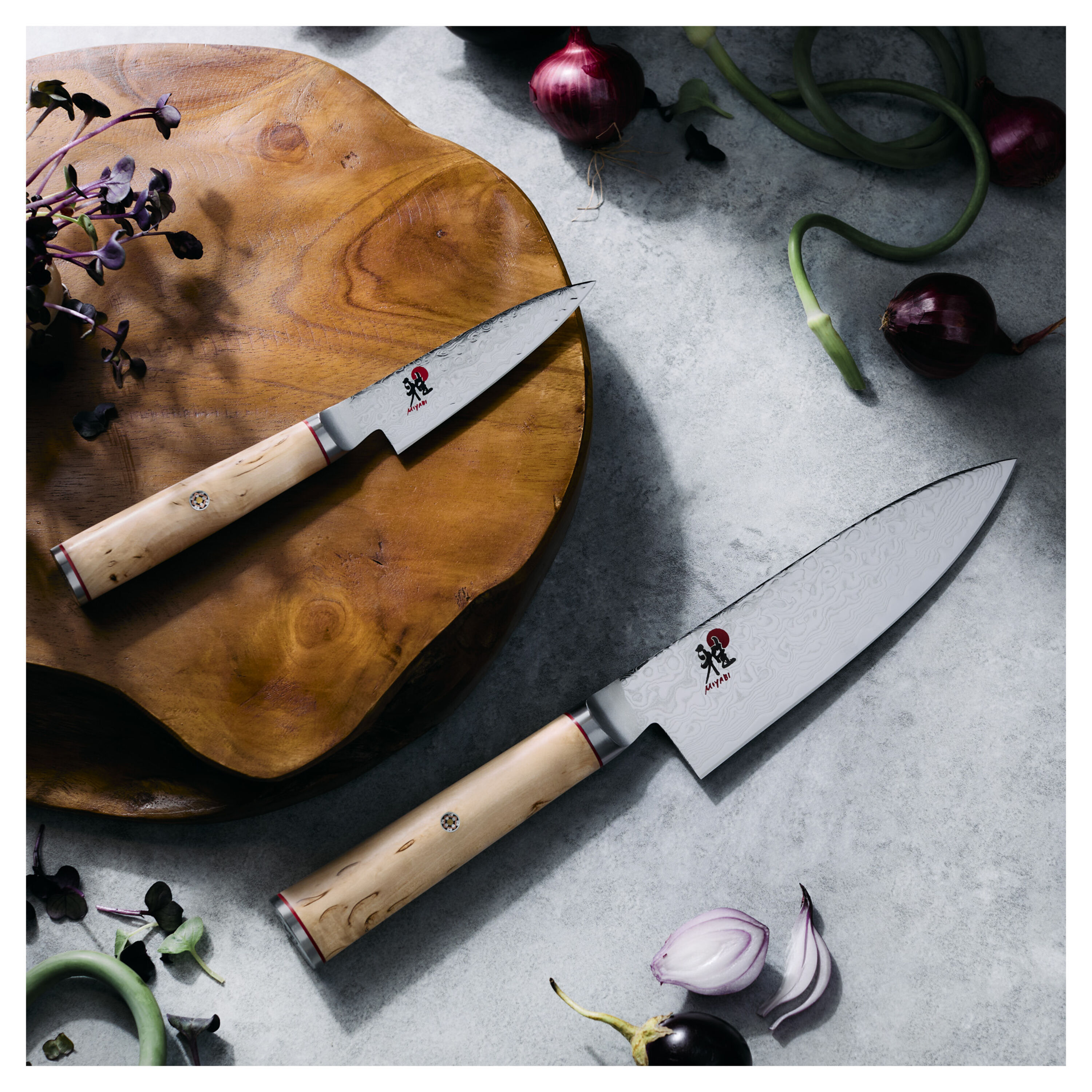 Buy MIYABI Birchwood Knife set | ZWILLING.COM