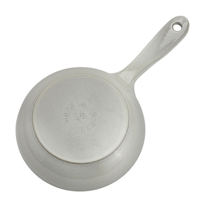 Cast Iron, 6.5-inch, Frying Pan, White Truffle, large 4