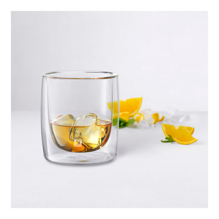 Sorrento Bar, 2 Piece, Whisky glass set, transparent, large 2