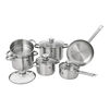 Joy, 10 Piece 18/10 Stainless Steel Cookware set, small 1