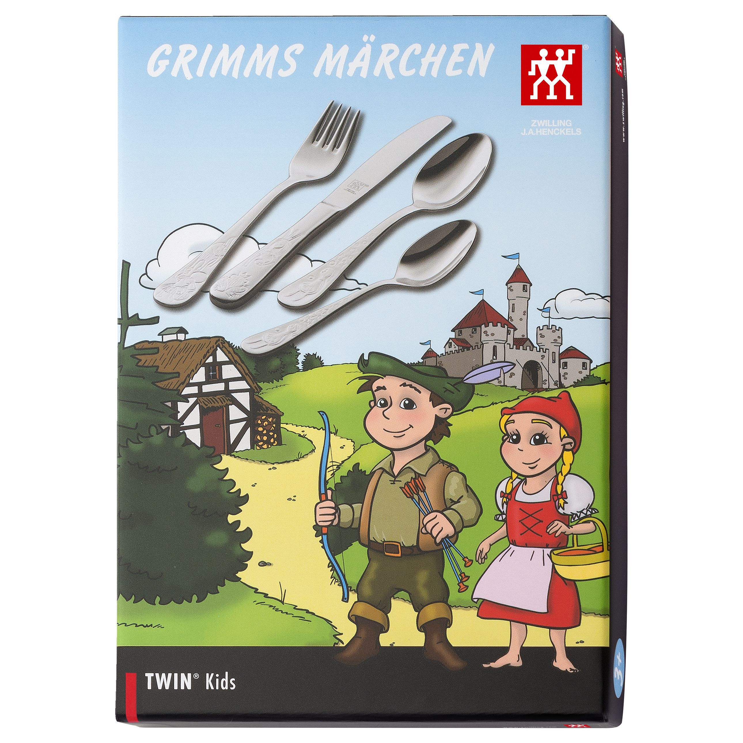 Kinderbesteck Grimms Märchen  Fa Zwilling children`s cutlery 