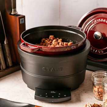 Döküm Tencere | Bordo | 24 cm | 3,7 l | yuvarlak,,large 5