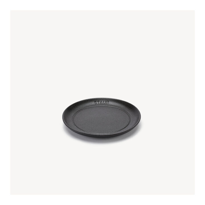 Dining Line, プレート フラット 15 cm, セラミック, ブラック, large 2