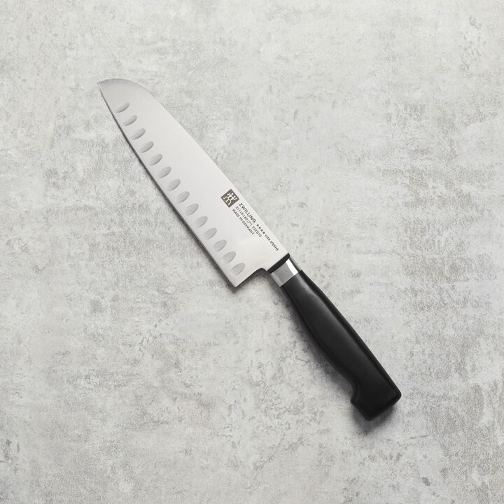 Four Star, 7-inch, Hollow Edge Santoku - Factory Second, large 3